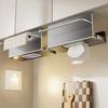 Wall Mounted Tissue Box With Storage Shelf Kitchen Roll Dispenser For Cling Film Towels and Seasoning Jars Space Saving