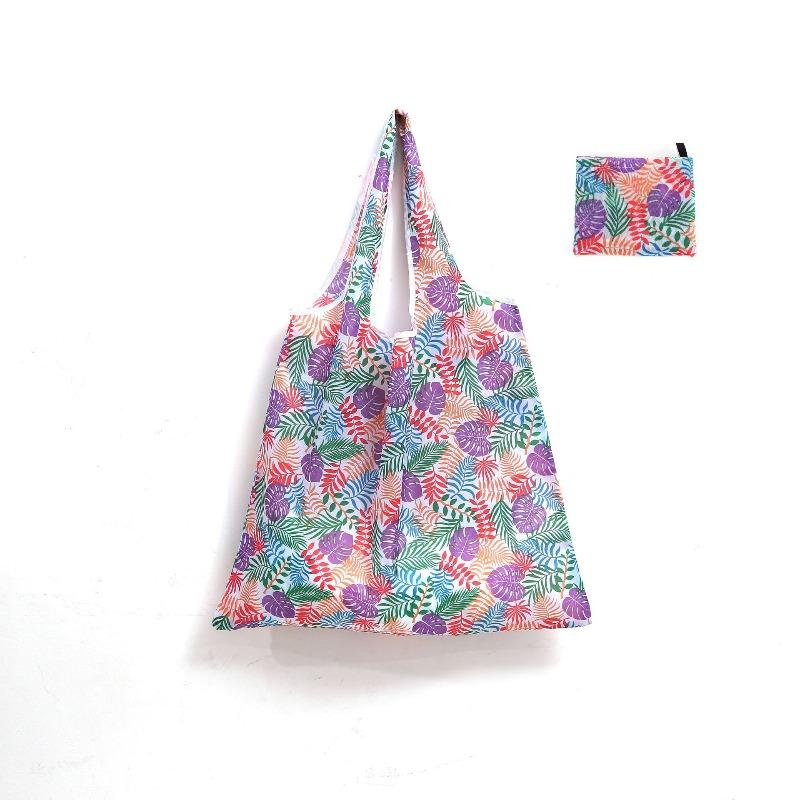 Reusable Shopping Bag, Foldable and Portable Large Capacity Shopping Bag, Suitable for Shopping, Office, Travel, Parties, Organizing and Storage