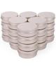 Aluminum Aluminum Cream Cosmetic Small Pink Set of 24 Cans, Cases, Cases, Jars, Containers, Portions, Gold, (30ml)