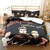 Set Biancheria da Letto con Stampa 3D Logo Roccia Indocina Matrimoniale Singolo King Copripiumino Piumone Federa Bambini Bambine Adulti Camera da Letto