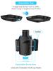 2 In 1 Car Cup Holder 360-degree Rotating Dining Tray Car Water Cup Holder Coffee Hamburger Storage Box Small Dining Table