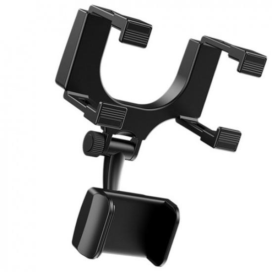 Car Holder Dash Cam Mirror Rearview Mirrow Phone Clip Telephone Cell Mount US