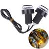 2Pcs Motorrad Blinker Led Licht Anzeige Blinker Griff Bar End Licht