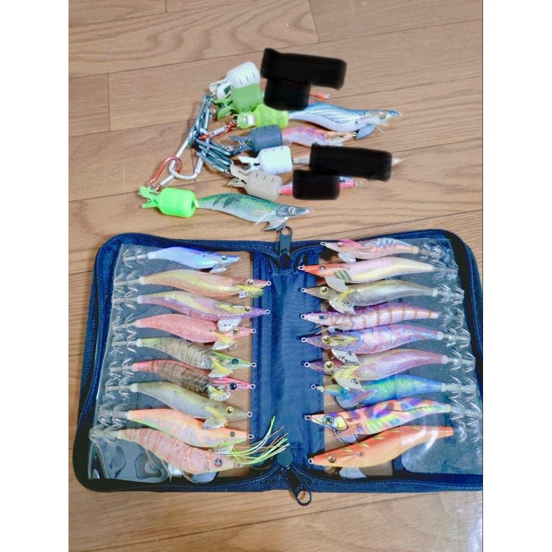 Used Price reduction! Egi/bait tree set (21 pieces)