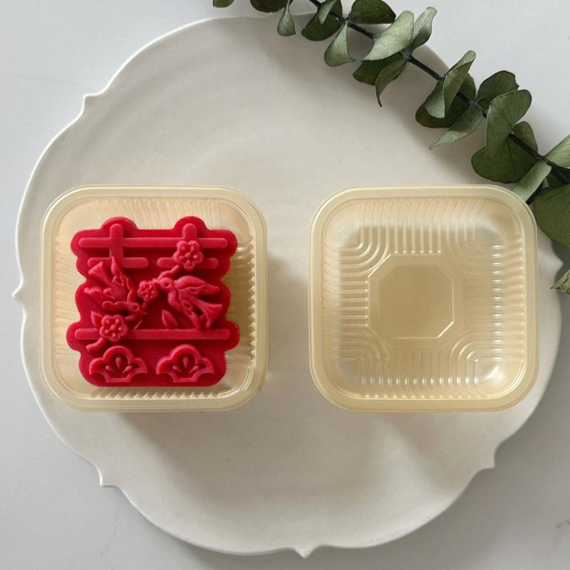 Functional Mooncakes Press Molds Unique Mooncakes Crafting Molds Creative Stamps Set for Making Beautiful Treat