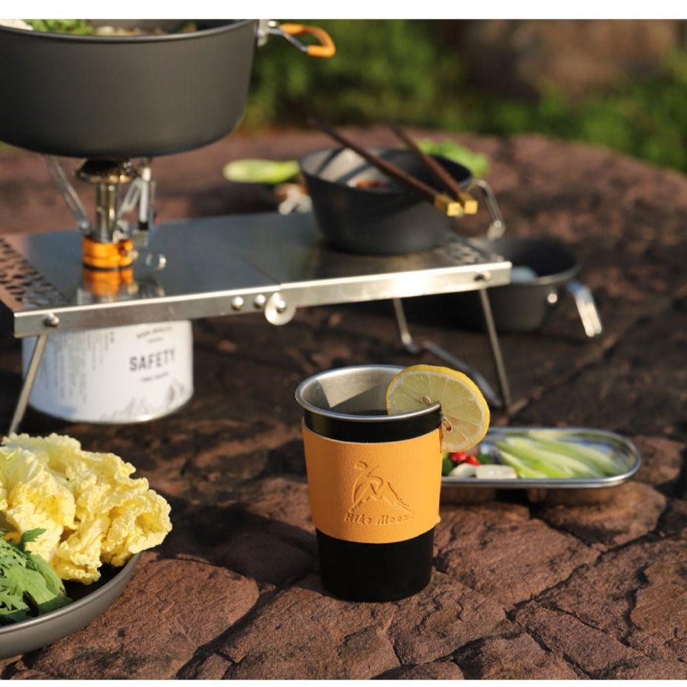 Stainless Steel Stainless Steel Cup 350ML Capacity Tea Drink Cup Portable Drinking Cup  Kitchen Use