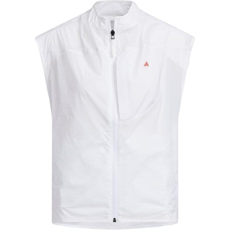 (WMNS) adidas Lightweight Full-Zip Wind Vest Asia Sizing White Women s HT0020 M