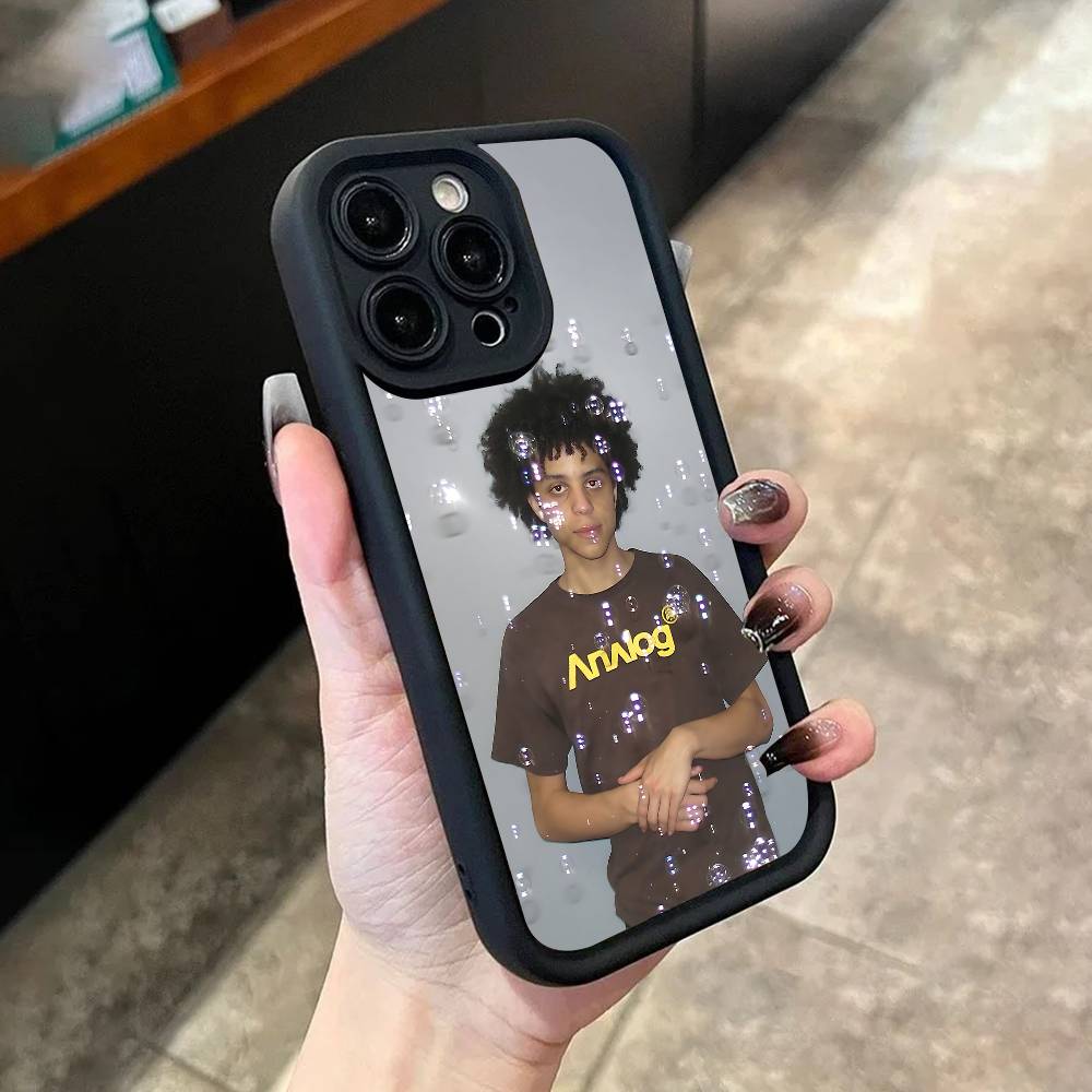 

X-Xaviersobased Rapper Phone Case For iPhone 17,16,15,14,13,12,11,Pro,Max,Plus,X,XS,SE4,E,Mini Black Thickened border Case iPhone 15 ProMax