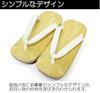 [Asakusa Kimono Market] Made in Japan Men's Geta Sandals with White Candy Soles and Non-Slip Straps