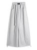 Unisex Retro Weite Beine Elastischer Bund Bodenlang Fließende Jogginghosen