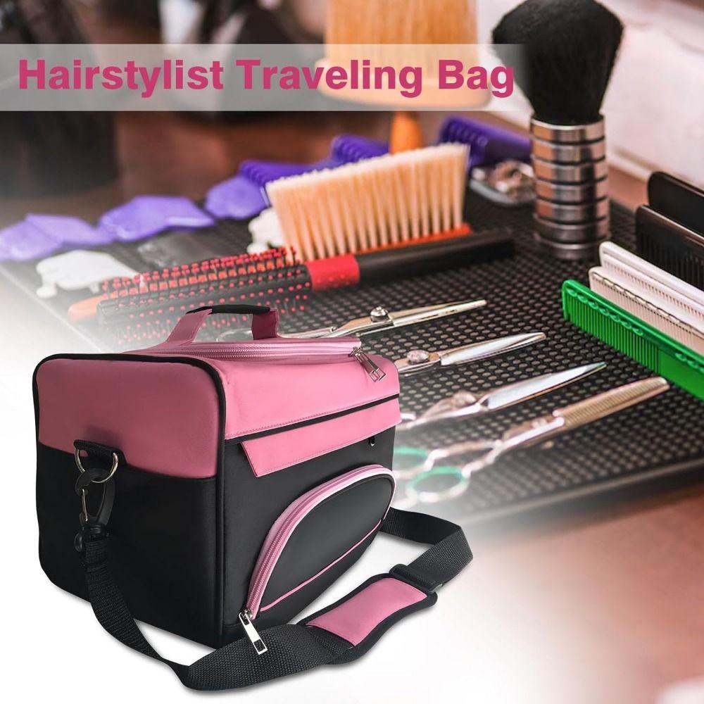 Portable Barber Bags Shoulder Strap Crossbody Messenger Bag Carrying Storage Bag Clippers