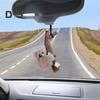 Подвесное украшение для автомобиля, коала, черепаха, панда, объятия, пень, подвеска, зеркало заднего вида, декор для воздуховода, милые аксессуары для салона автомобиля