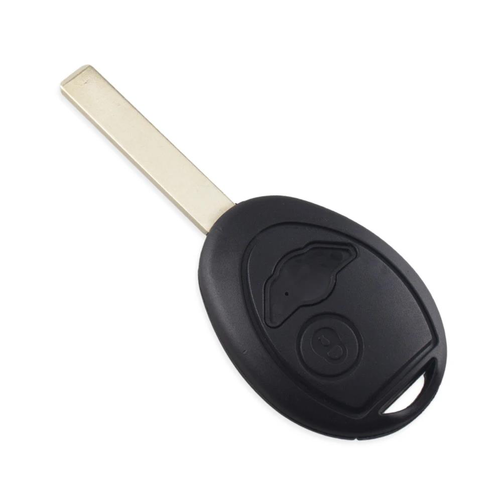 KEYYOU Schlüsselschale Gehäuse Fernbedienung Hülle Für BMW Mini One Cooper R50 R53 S für Rover 75 Z3 Z4 X3 X5 e46 e39 e36 e34