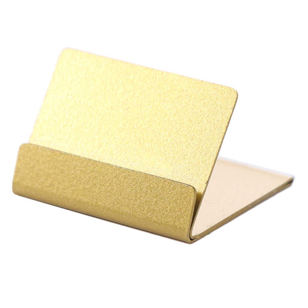 Metal Place Card Holder Gold Price Tags Transparent Sign Holder Menu Holder  Dinner Party