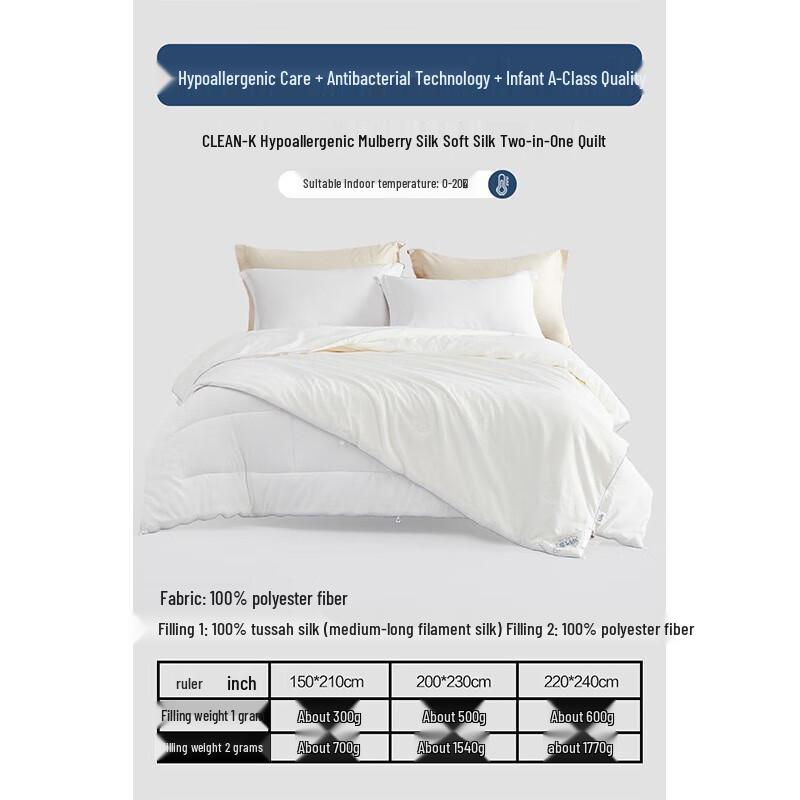 Mercury Home Textiles Silk Duvet