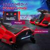 Go-Kart Elettrico per Bambini, 12V, Modalità Drift, Età 8-12 Anni, Rosso