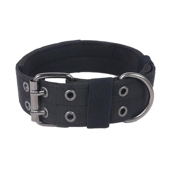 Adjustable Dog Collar with D-Ring Tear-resistant Pet Training Collar Pet Neck Protection Collar Pet Supplies