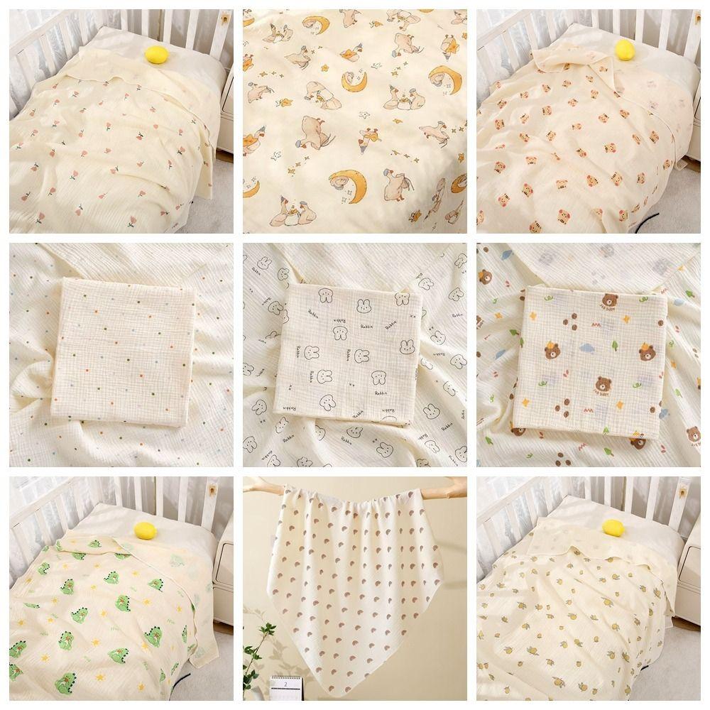 Soft Infant Strappy Blanket Cartoon Newborn Blanket Wraps Baby Swaddle Blanket  0-6 Months Babies
