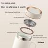 TAFUCO 316 Stainless Steel Insulated Office Mug with Handle & Tea Infuser, 500ml