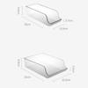 Refrigerator Drawer Beverage Storage Box Transparent PET Drink Cans Finishing Holder