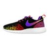Roshe One Sznurowane Płaskie Okrągły Nosek Amortyzacja Antypoślizgowe Odporne na Ścieranie Niskie Buty do Biegania Damskie Sneakersy Czarne Fioletowe 677784-003