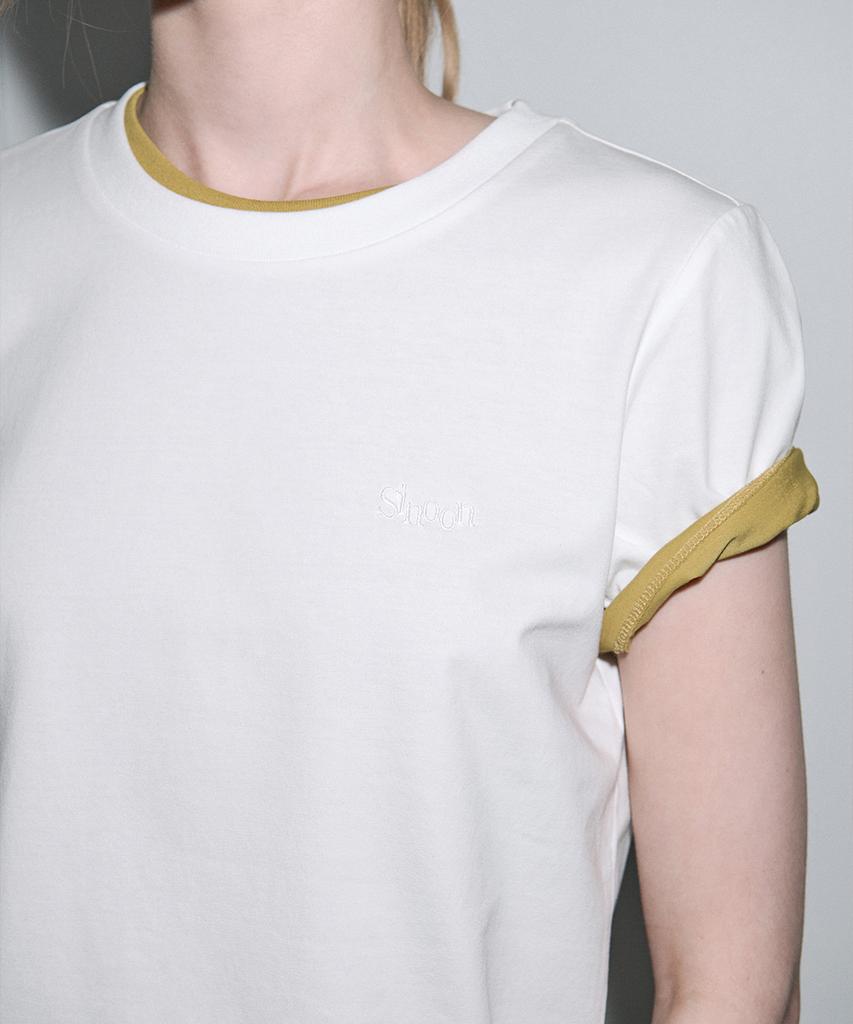 SINOON Logo Basic T-Shirt (White)
