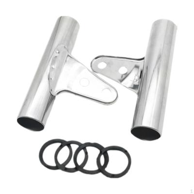 Motorcycle Headlight Bracket Headlamp Mount Easy Installation Part Repairing Stainless Steel Support