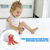3D-gedruckte Einsiedlerkrebs-Figur mit beweglichen Gelenken, Krabben-Actionfigur, artikuliertes Tiermodell, Desktop-Dekoration, Ornament, Geschenk für Kinder und Erwachsene