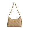 Solid color trend bag women's new diamond chain bag fashion temperament texture shoulder messenger bag armpit