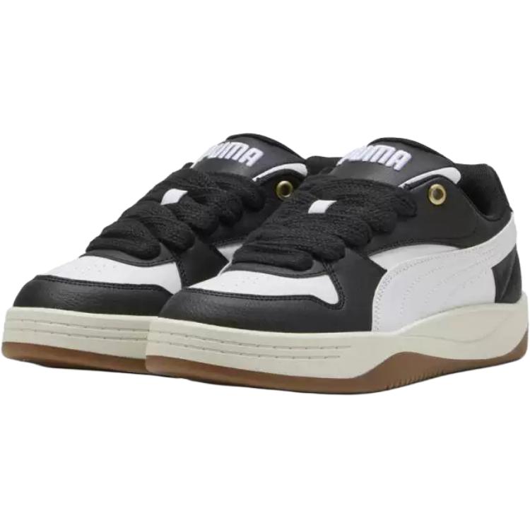Puma Park Luna Comfortable Fashion Low-Top Casual Shoes Women Sneaker Black White 402509-01