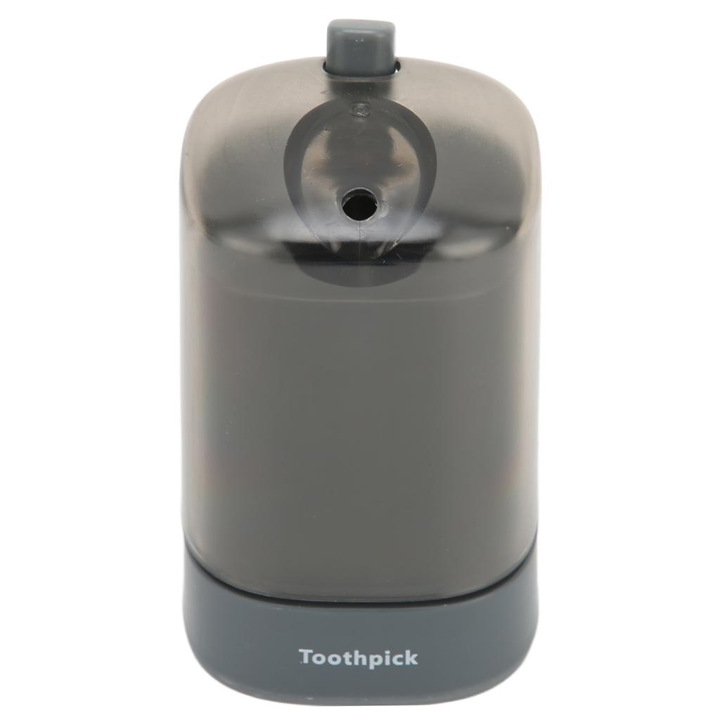 Zahnstocherhalter Verdickung Automatischer Zahnstocherspender für Küche RestaurantSchwarz