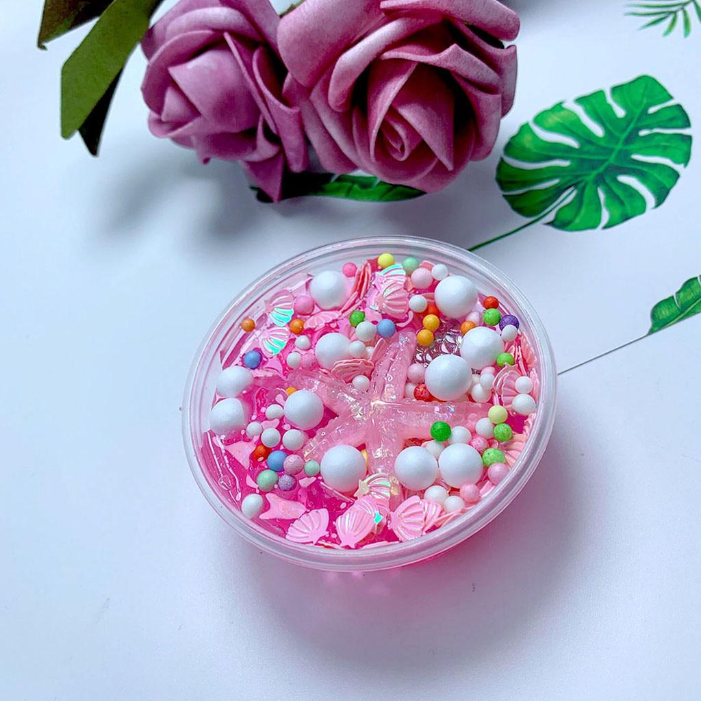 Havfruehale Slime Leke Gave Barn Leke Leire Gjørme for Kunst Håndverk