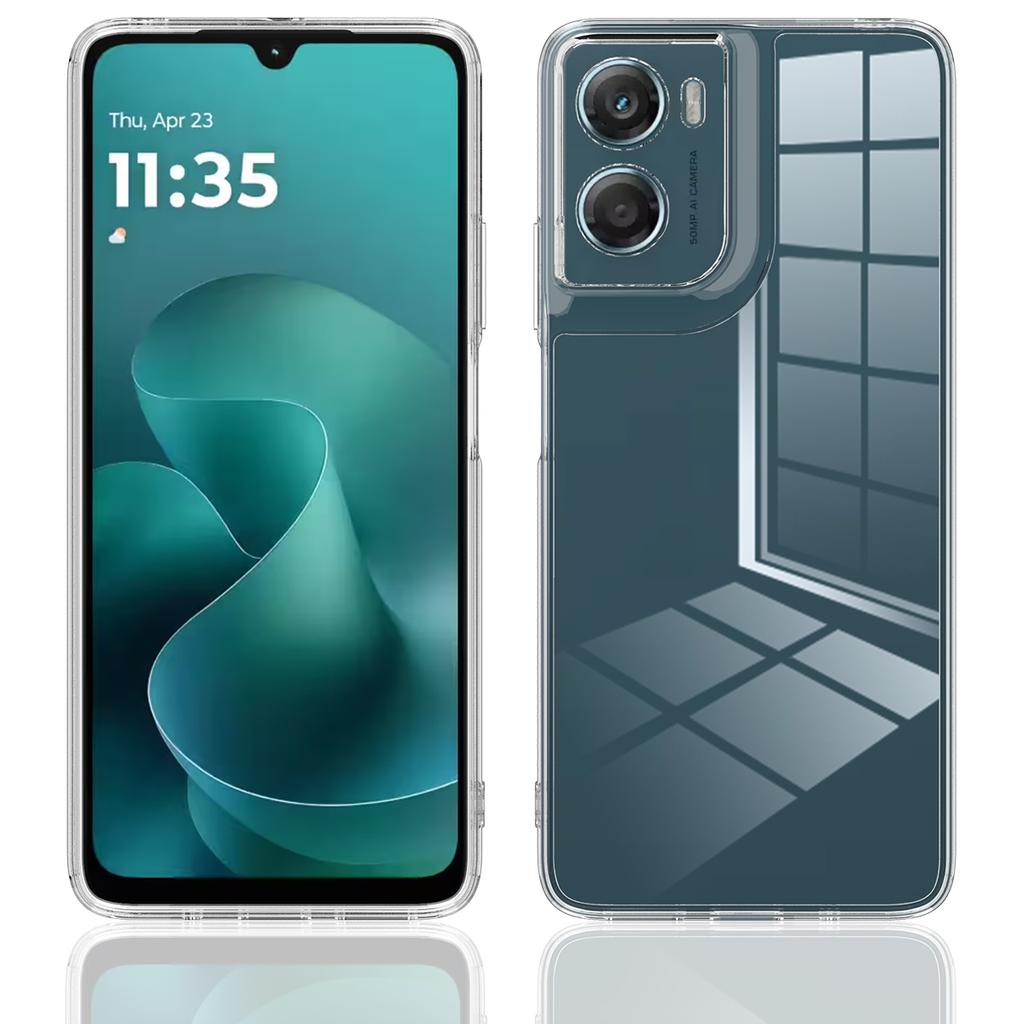 For Motorola Moto G06 Power 4G/Motorola Moto G06 4G Clear Phone Case TPU+Acrylic Shockproof Phone Back Cover