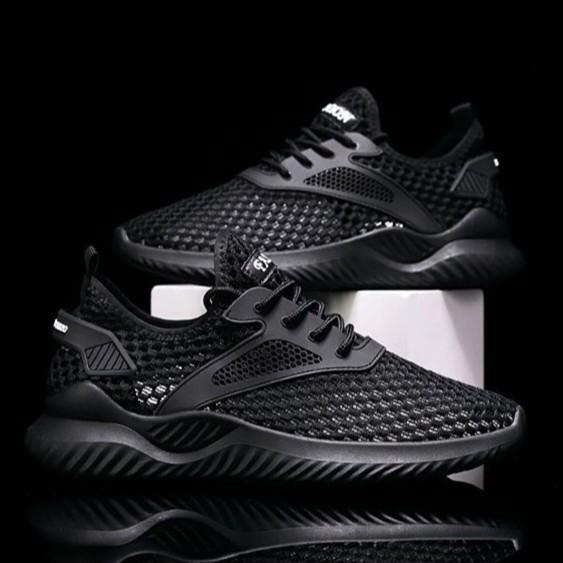 Hohle Fußabdeckung Herrenschuhe weiche Sohle bequem atmungsaktiv lässig einzelne Schuhe neu mit Studenten-Sportschuhen