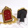 Vintage Jewelry Storage Shelf Velvet Earring Ring Shelves Jewelry Frame Display Shelves Home Decoration Display Cabinet