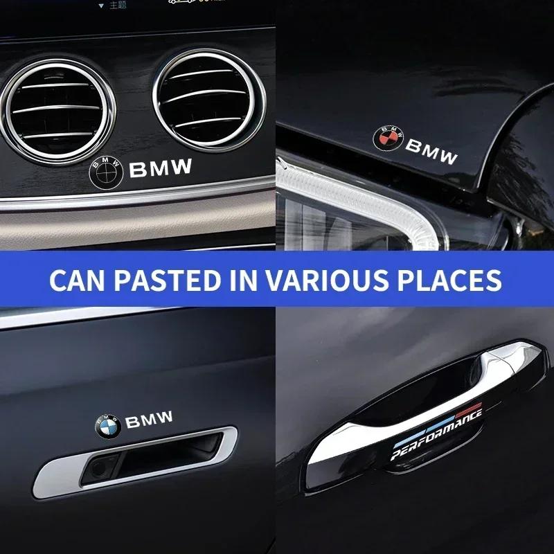 E60 E93 2025 New For BMW M X3 X5 X6  Car Goods Brake Caliper Badge Sticker Decorate Decal For BMW 50th E36 E46 E63 E64 E65 E66 F