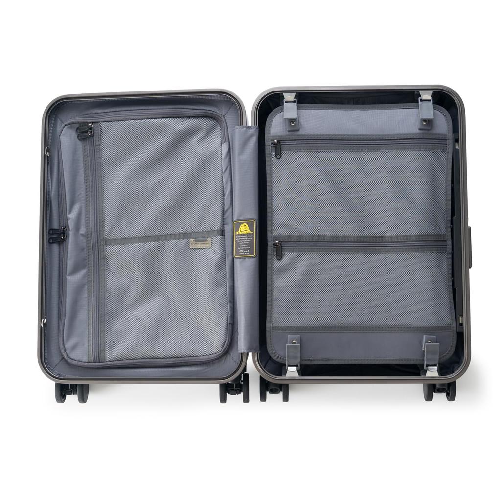 Asia Luggage Solid Knight Carry-on Case, Wave Black