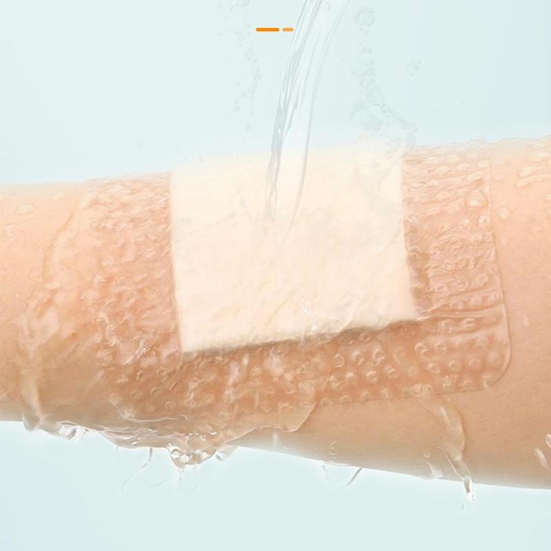 Weiches Polysiloxan-Gel Polyurethan-Schaumverband Postoperativer Wundpflaster Kaiserschnittpflaster Dekubitus Hohe Absorption