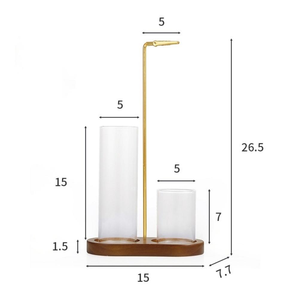 2 in 1 Glas Räucherstäbchenhalter Multifunktional Praktisch Schlichter Räuchergefäß für Schlafzimmer Zimmer Büros Räucherstäbchen Organizer
