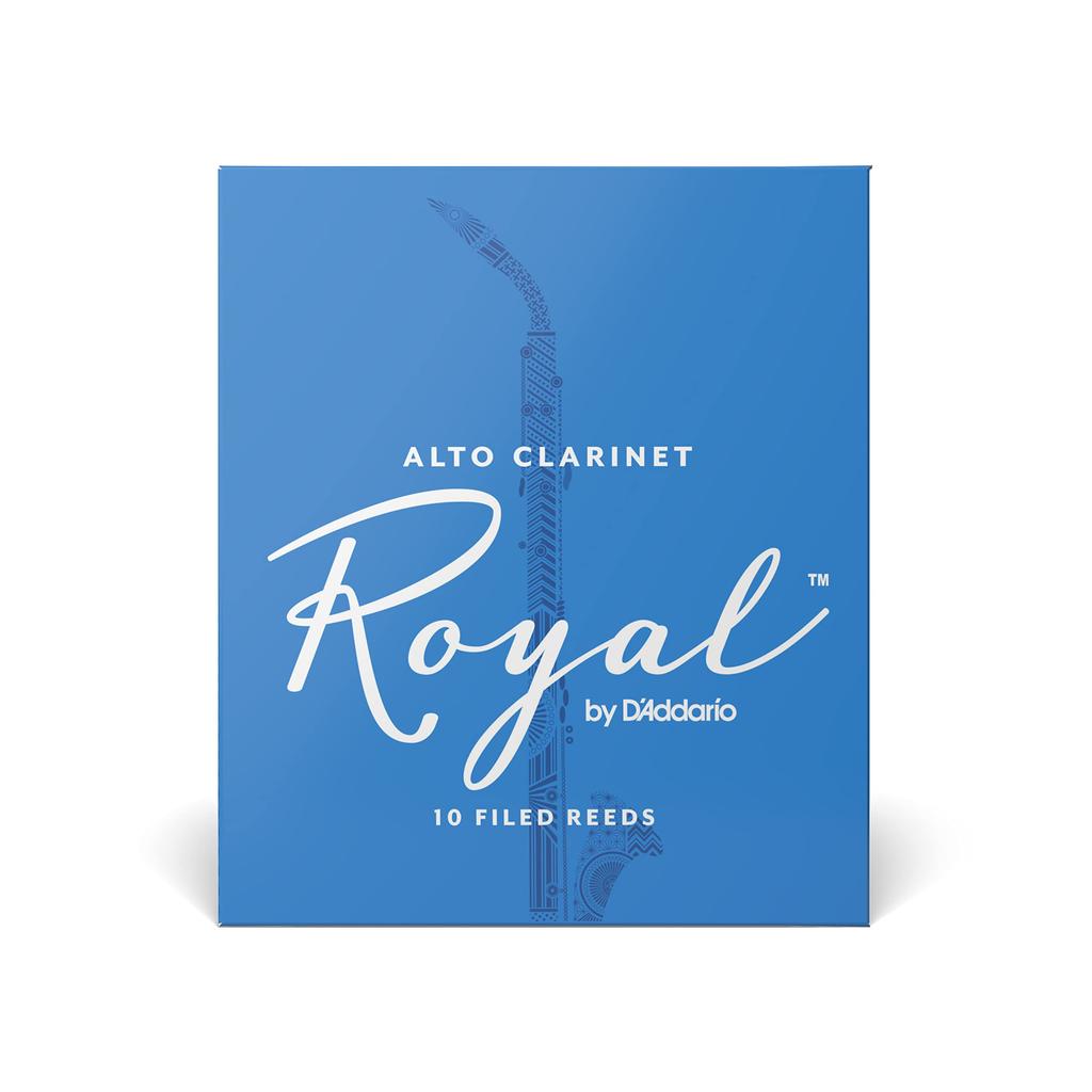 WoodWinds Reeds for Alto Clarinet ROYAL RDB1020 Pack of 10 D'Addario D'Addario [Hardness 2.0] []