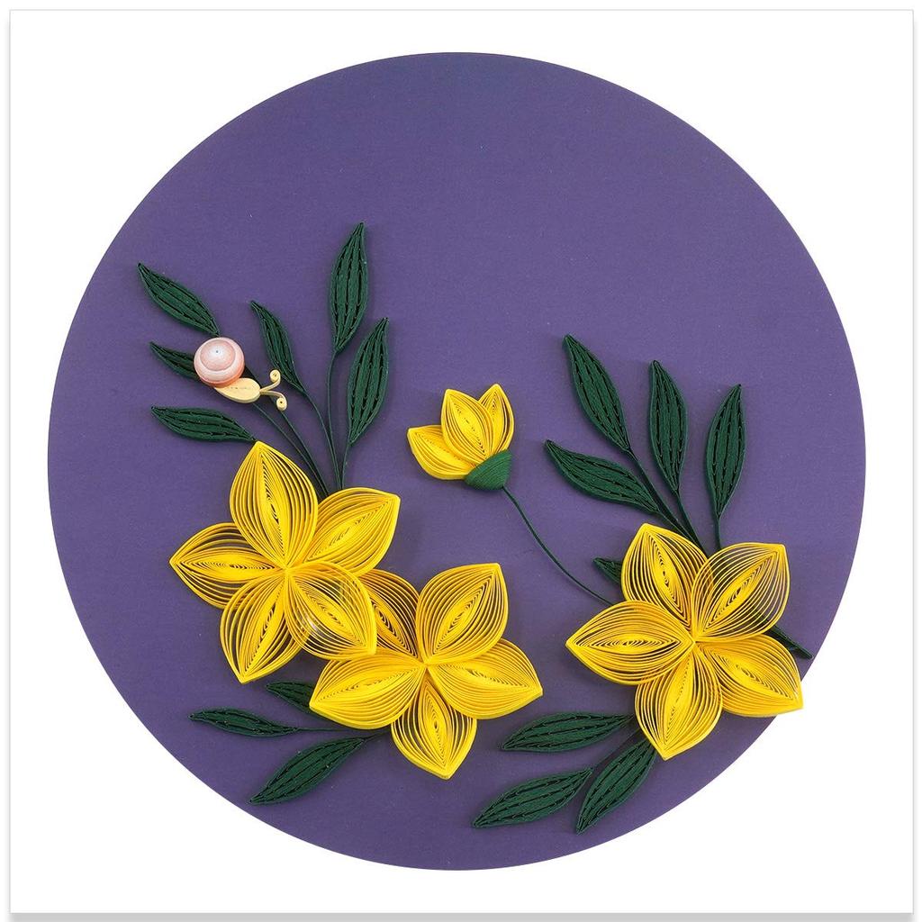 JUYA Quilling Kit 1200 sheets of paper 60 kinds of gradation colors Length 540mm Width 10mm