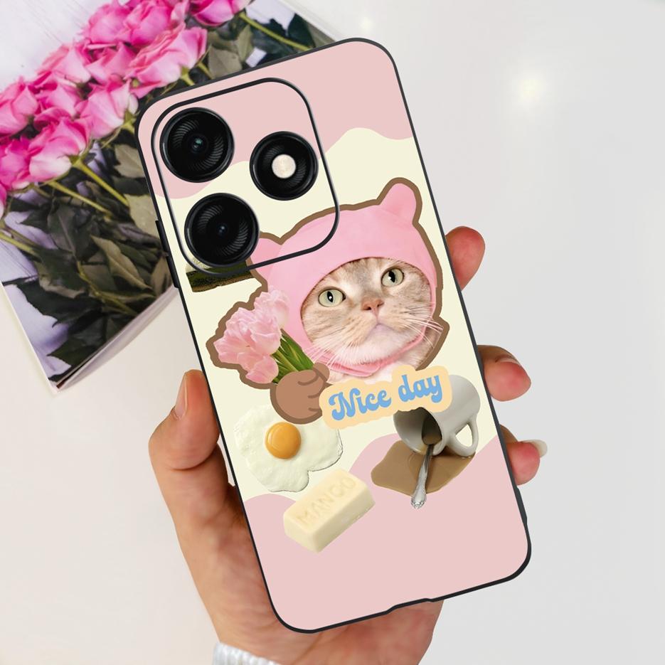 For Tecno Spark 20C Case BG7n BG7 Stylish Painted Cover Soft TPU Matte Phone Case For Tecno Spark 20 Pro Plus Spark20 20C Bumper