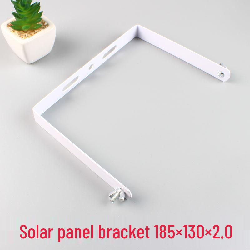 Complete Set of U-Shaped Solar Panel Brackets for Wall Mounting and Road Lamp Installation