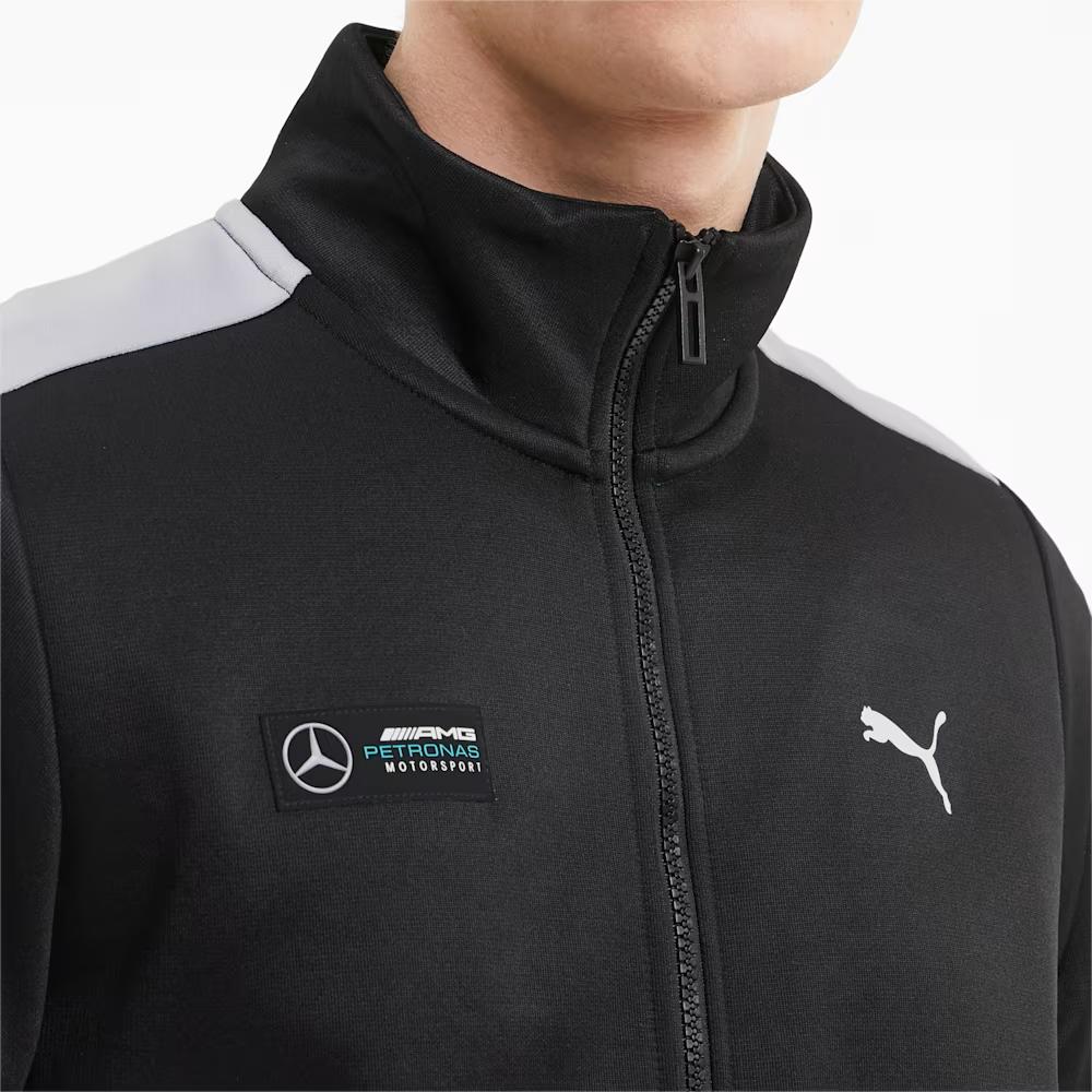 Puma X Mercedes AMG Collaboration Sports Lifestyle Series Fashion Comfortable Versatile Stand Collar Jacket Men Jacket Black 598038-01