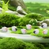60 Pcs Miniature Sheep Figurines White Sheep Resin Figurines for Indoor Outdoor Garden DIY Ornament Accessories Cake Topper Gifts(Sheep Black)