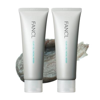 FANCL Clay Gel Cleanser 120g2 (approximately 120 Uses) Pores Cleansing Mud Pore Dirt Blackheads Strawberry Nose Pack Additive-Free Sensitive Skin