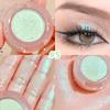 Light Bulb Plan eyeshadow, sparkling pearlescent sequin, long-lasting and colorless monochromatic eyeshadow.