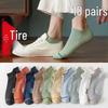 Men's Trendy Summer Low-Cut Socks: Breathable, Sweat-Wicking, Odor-Resistant Basketball Socks.