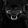For Dodge Ram 1500 -2025 ABS Chrome Interior Steering Wheel Decorative Trim
