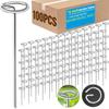 1-100pcs Steel G-type Ground Spikes Heavy-duty Fence Tubing Stakes Sod Pins Landscape Spikes for Holding Lawns Garden Supplies